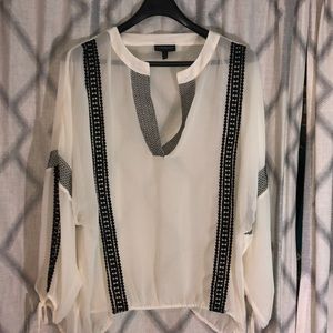 Len Bryan Shear BoHo top